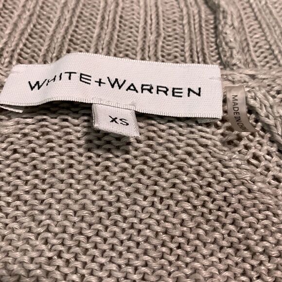 White + Warren Linen Cardigan - Picture 2 of 7